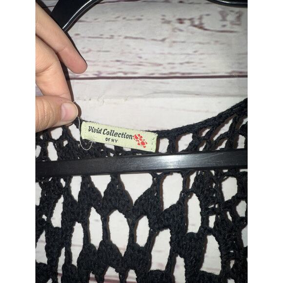 Vivd Collection Of Ny Woman Black Knitted Cardigan - Picture 4 of 7